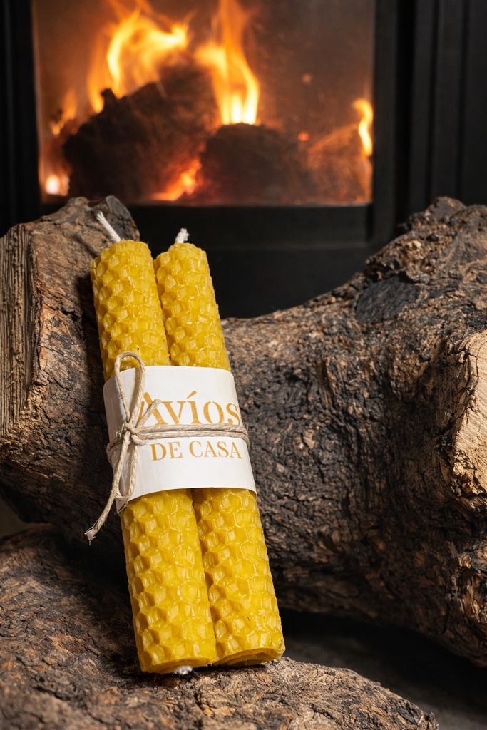 Vela Miel Esencial Grande